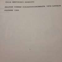 Halsuan kunnan kirjastotoiminnasta 1870-luvulta vuoteen 1984.jpg